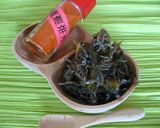 ゴーヤ佃煮～フライパンとんかつ”暁”風作り方6写真