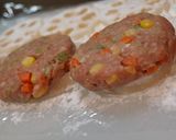 野菜いっぱいのれんこんはさみ焼き作り方4写真