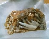 キノコと秋鮭の紙包み焼き作り方6写真
