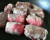 我が家の肉巻きおにぎり(ご飯は中華味)作り方5写真