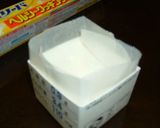◇牛乳パックとシートで四角いミニケーキ◇作り方4写真