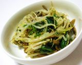 ほうれん草ともやしのナムル作り方5写真