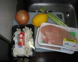 鶏ムネ肉のホイル包み焼き作り方1写真