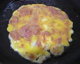 コンビーフのとろりん☆スクランブルエッグ作り方2写真