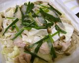 ☆クッキングシートで鶏肉野菜蒸し☆作り方4写真
