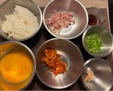 酔った勢いで作る、〆のキムチ炒飯作り方1写真