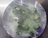 鶏ひき肉もやしブロッコリーの にんにく醤油炒め作り方4写真