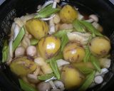 栗入り炊き込みご飯作り方10写真
