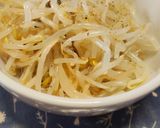 やみつき！もやしの鶏ガラにんにくナムル作り方4写真