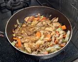 袋麺焼そばのやり方で春雨炒め作り方5写真