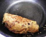 ピリ辛なす味噌そぼろのオムレツ作り方3写真