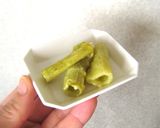 イタドリの天ぷら&皮茶&油炒め作り方5写真