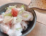 冷しゃぶと梅干しの冷やし茶漬け作り方6写真