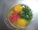 ねぎと紅しょうがのたまごやき♪作り方1写真
