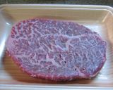 キノコのデミソース、ステーキ作り方1写真