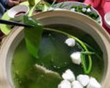✤✤ 茶の華♪ これぞ日本の鍋✤✤...お茶鍋✤ 抹茶鍋✤ 烏龍茶鍋つゆ～『しゃぶしゃぶ』作り方6写真