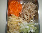 半生の葱が特徴　　我が家のおからの炒り煮作り方1写真