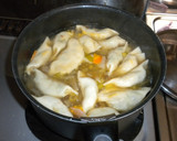 野菜たっぷりぎょうざのとろとろスープ作り方3写真