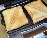 コンビーフのホットサンド作り方8写真