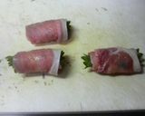 揚げずに作る豚肉の梅しそチーズ巻き♪作り方5写真