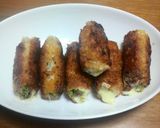 揚げずに作る豚肉の梅しそチーズ巻き♪作り方10写真