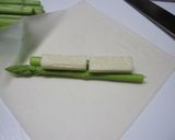 パリッとアスパラチーズ巻き作り方1写真