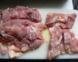 チキンの竜田揚げ(テリヤキソースで)作り方1写真