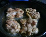 チキンの竜田揚げ(テリヤキソースで)作り方5写真