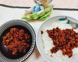 ☆肉味噌を入れて食べるつけうどん美味♬作り方6写真