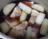 簡単に大根と豚ちゃんの角煮♪作り方3写真