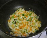 野菜沢山☆ほうれん草トマトチーズオムレツ作り方3写真