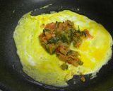 野菜沢山☆ほうれん草トマトチーズオムレツ作り方6写真