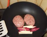 ～デミ風～きのこソースハンバーグ作り方4写真