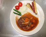 ～デミ風～きのこソースハンバーグ作り方8写真