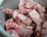 我が家のソーキ煮（豚軟骨）☆圧力鍋使用作り方1写真