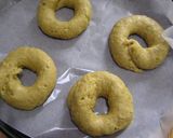 おさつと黒糖の ふんわり 焼きドーナツ作り方4写真