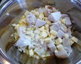 里芋とキャベツのチーズオムレツ作り方2写真