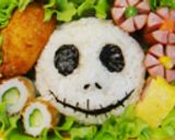 ジャック・スケリントンのお弁当✿キャラ弁作り方6写真