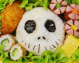 ジャック・スケリントンのお弁当✿キャラ弁作り方5写真