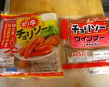 チョリソーとコーンのウスターソース炒め作り方1写真