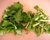 大根*大根葉*豚肉の中華炒め作り方3写真