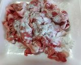 さといもと豚肉の照り焼き作り方1写真