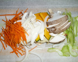 鮭と五方色野菜の包み焼き♪トースターで作り方8写真