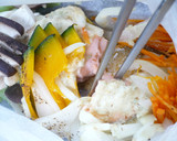 鮭と五方色野菜の包み焼き♪トースターで作り方13写真