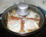 みりん醤油で♪甘辛ウインナーエッグ！作り方5写真