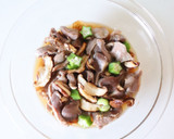 とっても美味しい【砂肝と椎茸の白だし浸し作り方5写真