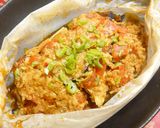 レンジでチン♪マーボーなすトマト入り作り方5写真