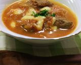 牛肉のトマトチーズ煮作り方5写真