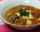 牛肉のトマトチーズ煮作り方6写真