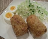 サトイモでもっちりコロッケ～☆作り方7写真